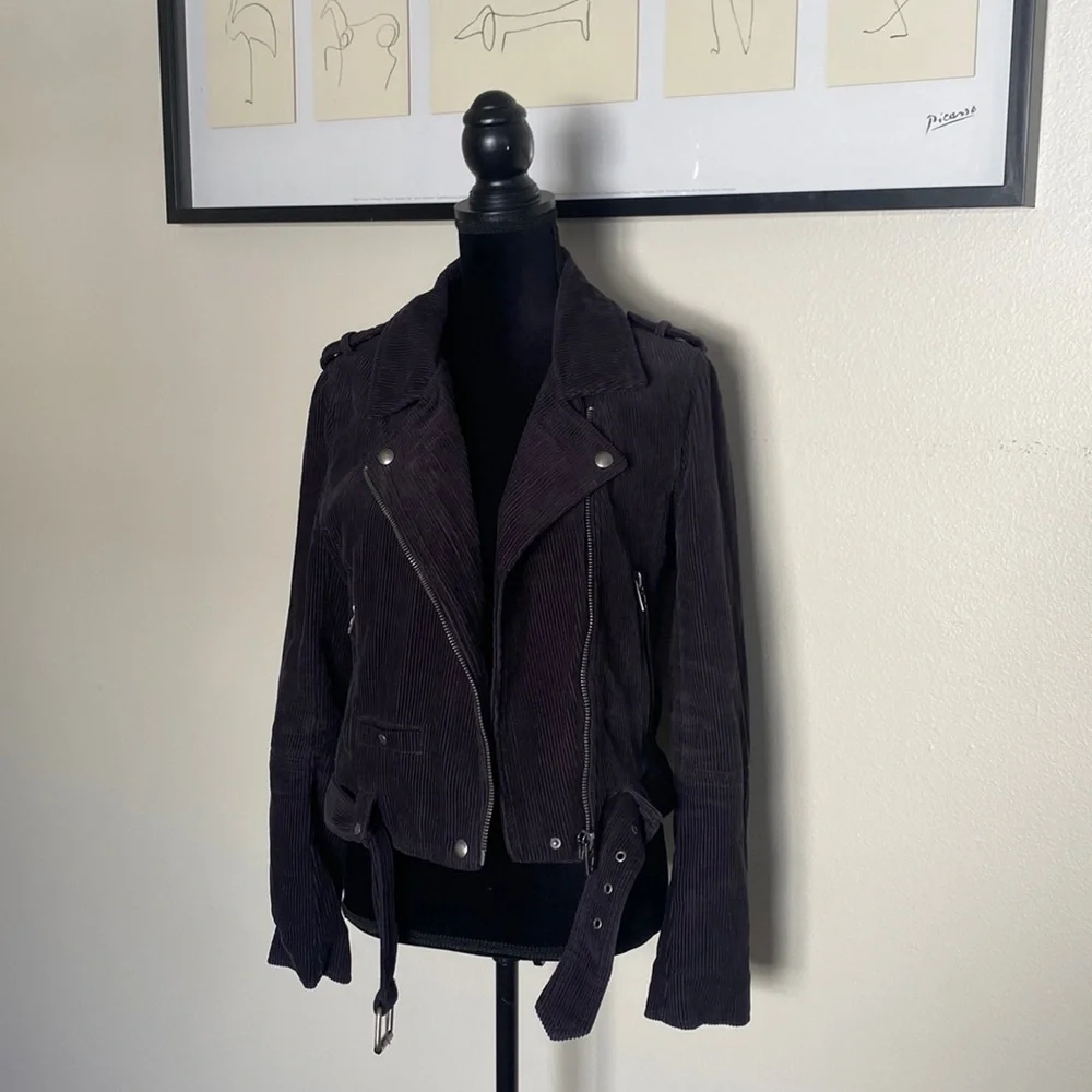 BLANK NYC Corduroy Moto Jacket - Picture 3 of 17